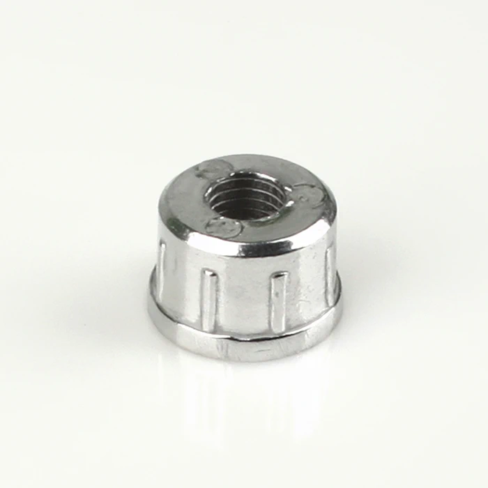 Заглушка для труби металева DC D-25мм R-12/M