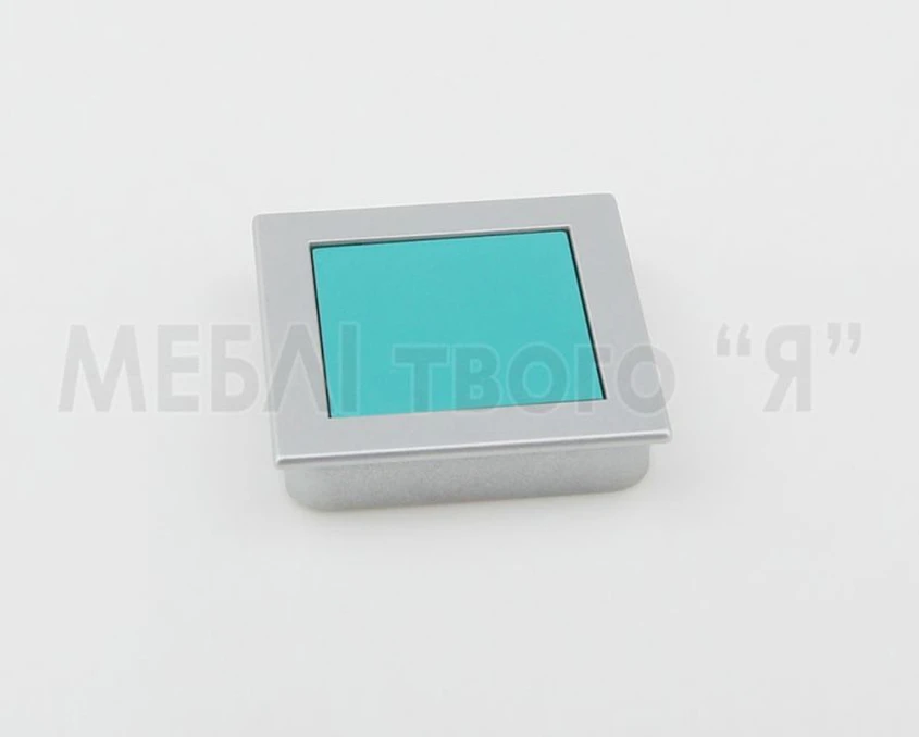 Меблева ручка Poliplast РП-23 Бірюзовий