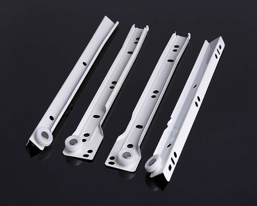 Напрямні GTV роликові  PR-0B-350-10 L-350 мм товщина 0,9 мм Білий