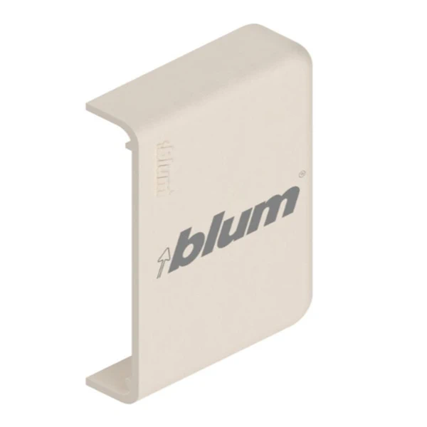 Накладка для метабоксу з логотипом Blum METABOX ZAA.3500.BLABD 1000R901 Кремово-білий