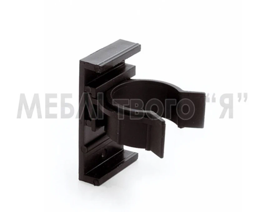 Кліпса Scilm для пластикової ніжки для алюмінієвого цоколя Чорний