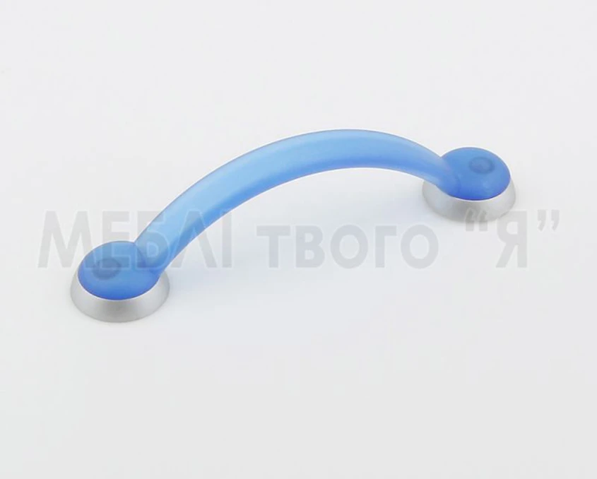 Меблева ручка Poliplast РП-18 Синій прозорий