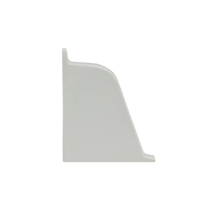 Для плінтуса LuxeForm 118 Заглушка ліва WAP118  98170 Сіра