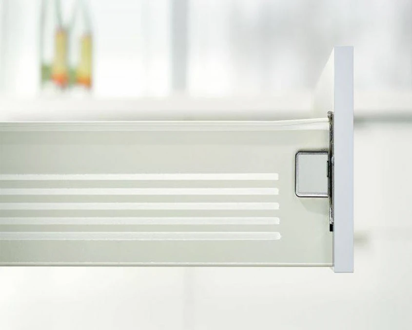 Боковина для напрямних Blum METABOX 320M4500C MX MP SGWA L-450мм H-86мм частк. висування Сірий