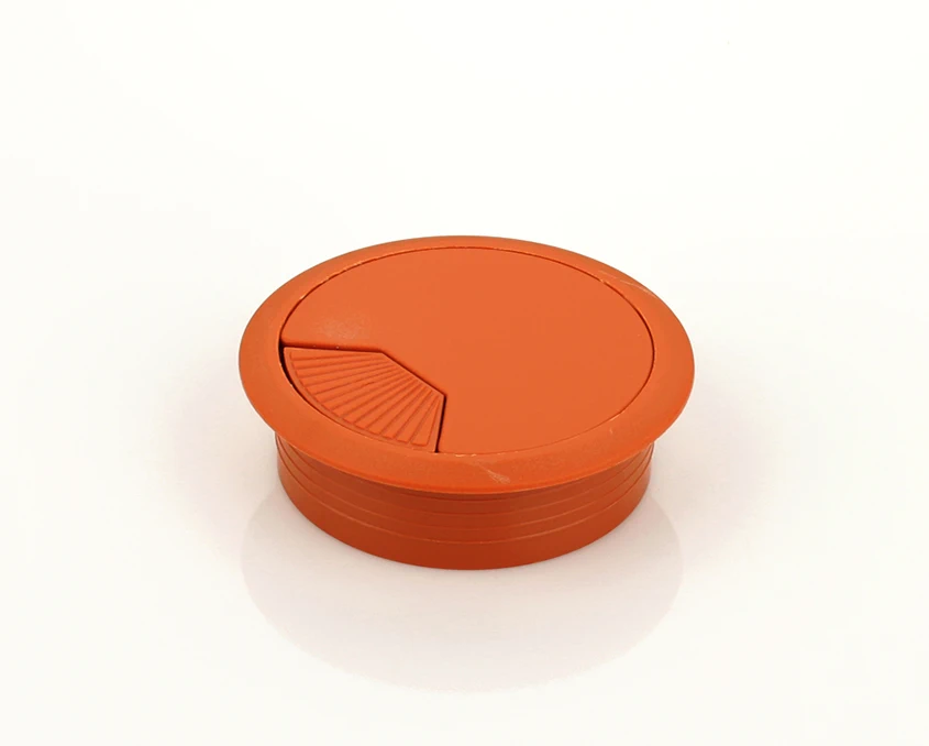 Кабельний пропуск пластиковий круглий DC D-72мм Ольха