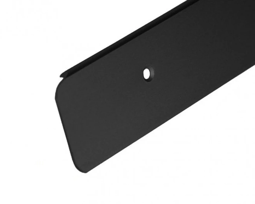 Профіль-заглушка для стільниць ліва КМ 38мм Чорний