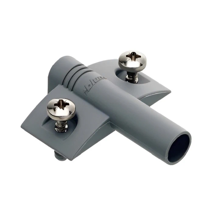 Тримач амортизатора Blum одинарний на гвинти 970,1501 BLU-AP 500R736 Сірий