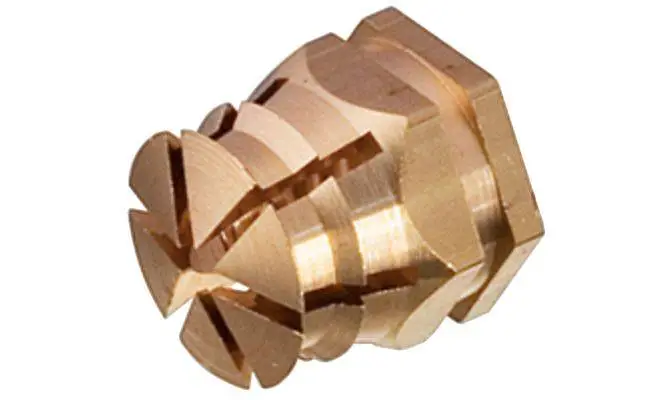 Муфта Hafele розпорна М6х9 мм Латунь - 2