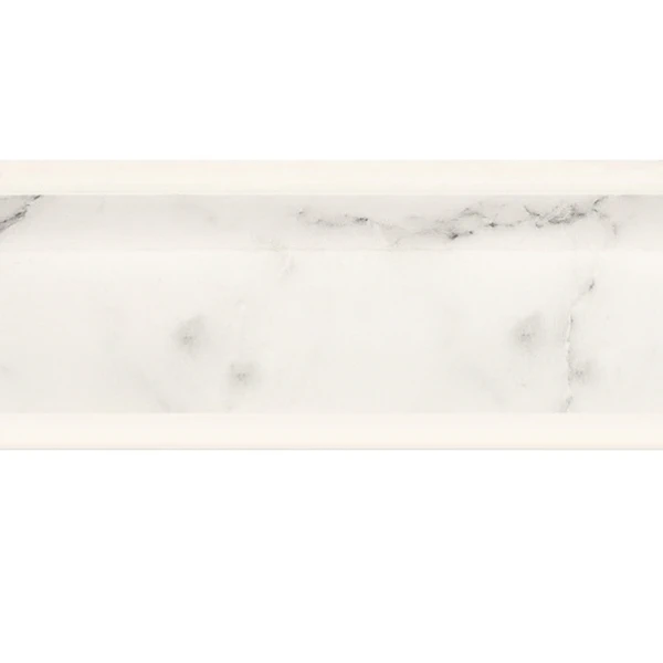 Плінтус кухонний LuxeForm 118 4200 мм L139 Крестола Б'янка 91115