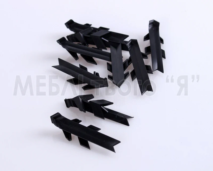 Для плінтуса Rehau 112 Кут внутрішній 90* 98104 Чорний