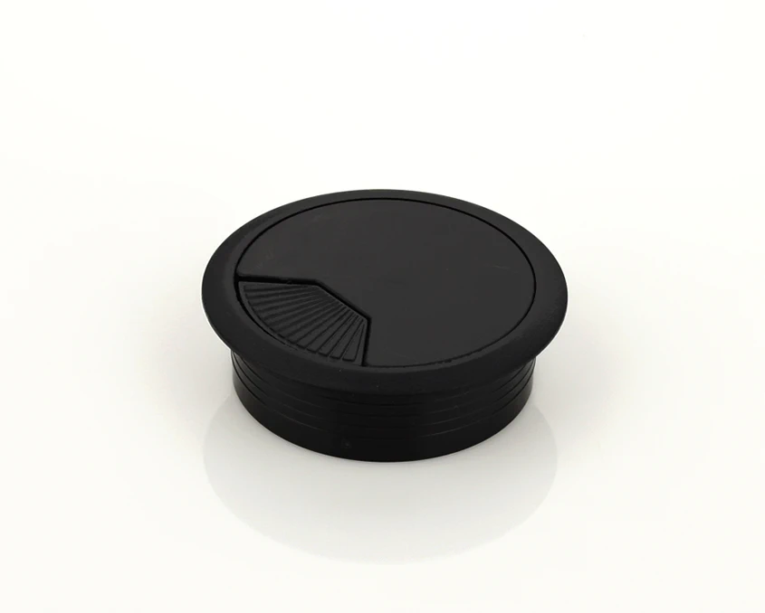 Кабельний пропуск d-60 мм пластик (55436) Чорний