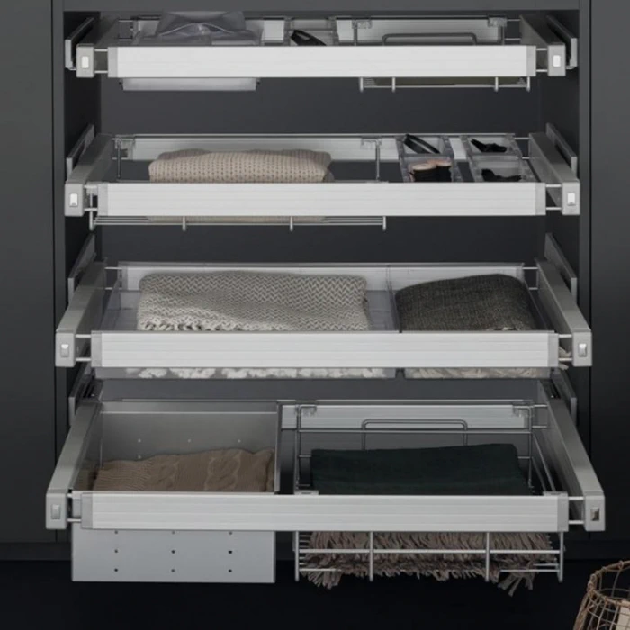 Корзина дротяна для рамки Vibo Elite і Dream ACF72AL 720мм Алюміній - 2