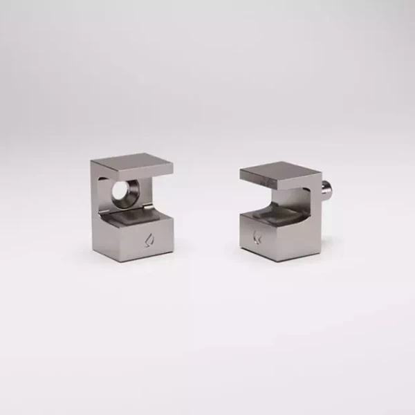 Полицетримач для скла Italiana Ferramenta під товщину 5-6мм KRISTAL Нікель - 2