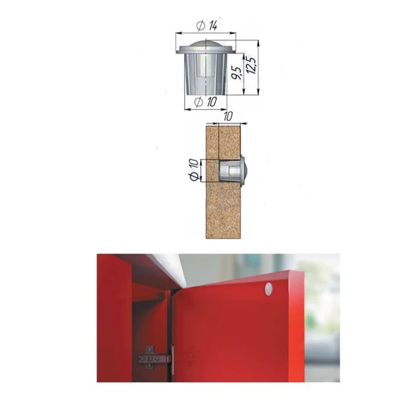 Демпфер врізний Italiana Ferramenta Soft Прозорий - 2