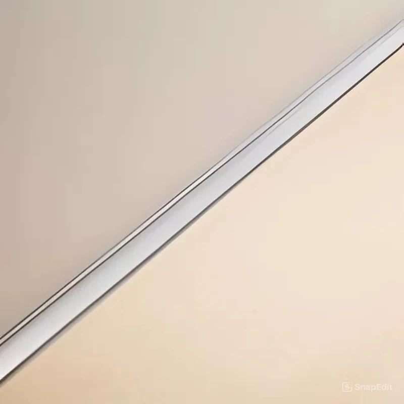 Плінтус кухонний  Rehau SLIM LINE PLUS 157L (2 частини) Алюміній