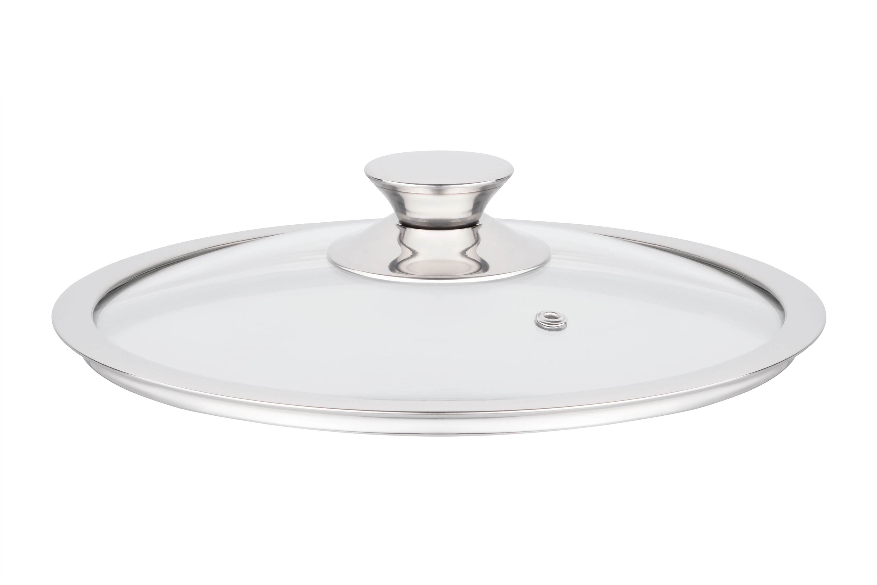 Кришка Ardesto Gemini, 22см, термостійке скло, нержавіюча сталь - 2