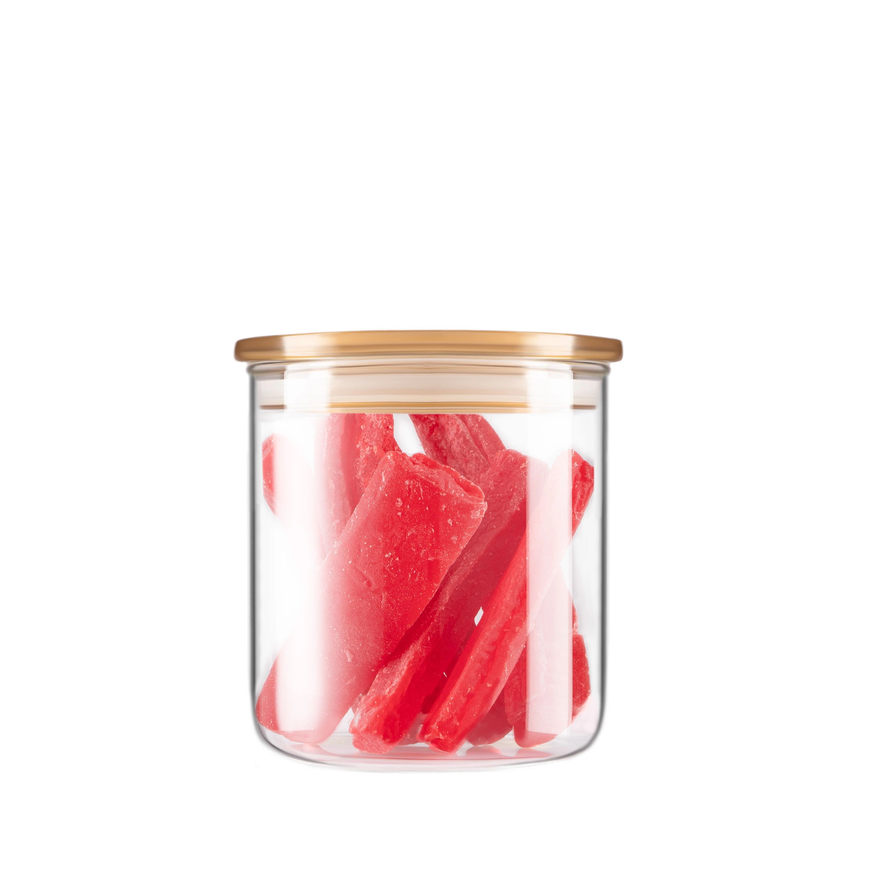 Банка для зберігання Ardesto Fresh 700мл, скло, пластик, прозорий