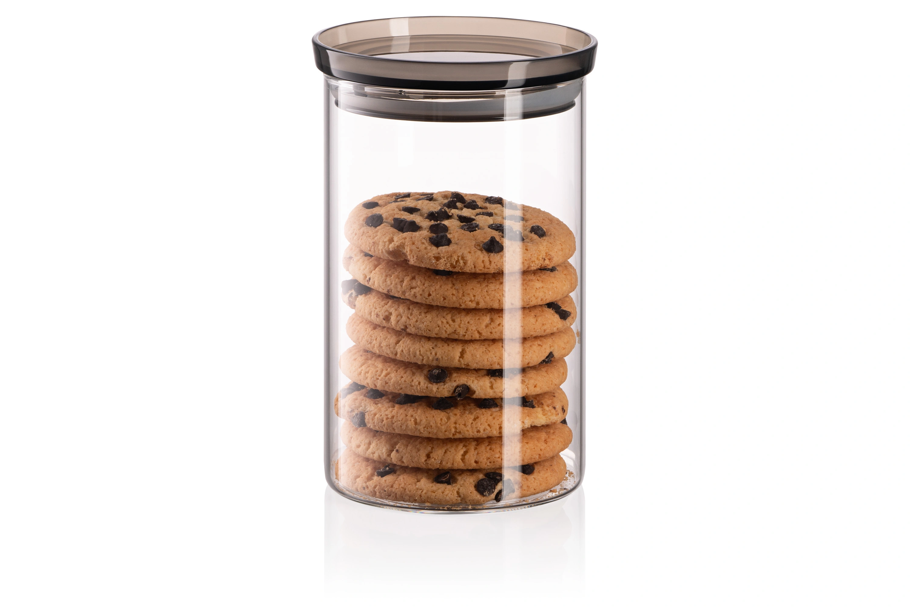 Банка для зберігання Ardesto Fresh, 900мл, скло, пластик, прозорий - 2