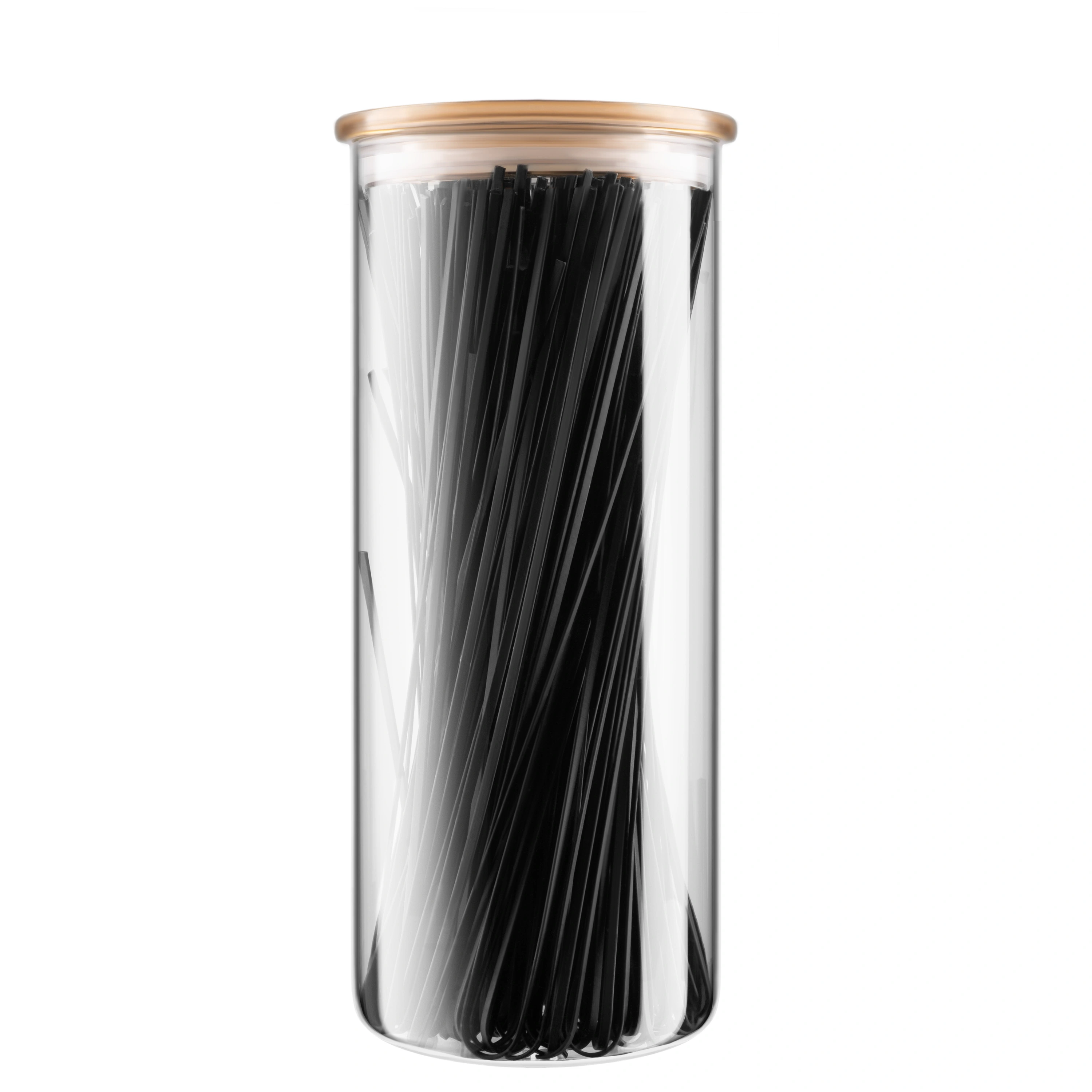 Банка для зберігання Ardesto Fresh 1600мл, скло, пластик, прозорий