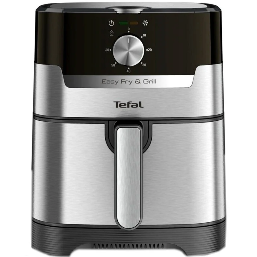 Мультипіч Tefal EasyFry&Grill, 1550Вт, чаша-4.2л, механічне керув., від 80°C до 200°C, пластик, сіри