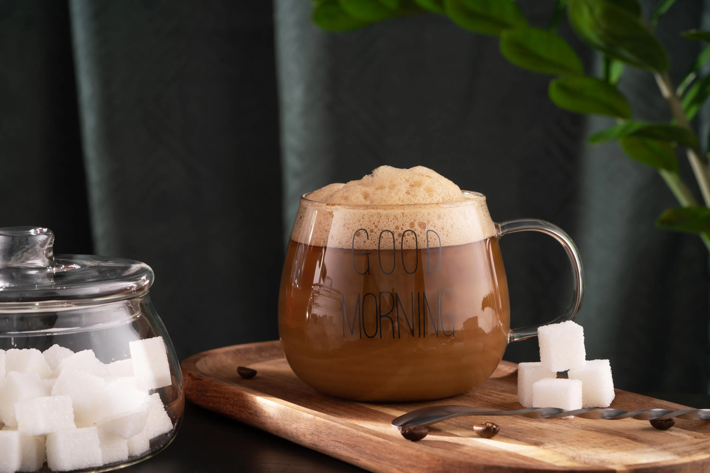 Набір чашок з ручками Ardesto Good Morning, 430мл, 2шт, боросилікатне скло, прозорий - 2