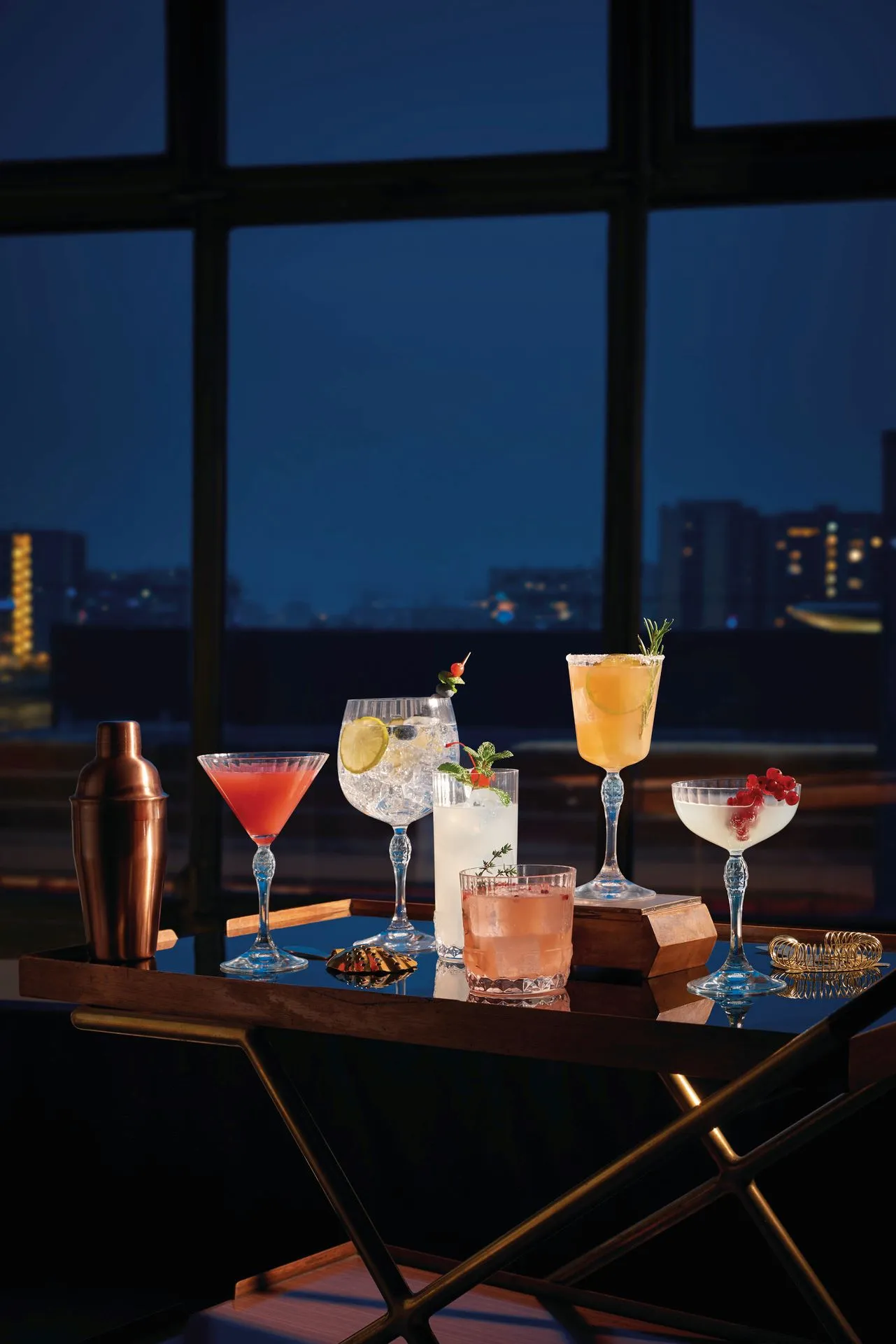 Набір келихів для коктейлю Bormioli Rocco America '20s, 745мл, h226мм, 6шт, скло, прозорий - 2