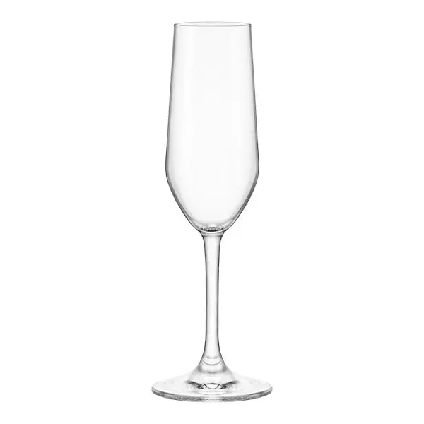 Набір келихів для шампанського Bormioli Rocco Riserva Champagne, 205мл, h224мм, 6шт, скло, прозорий