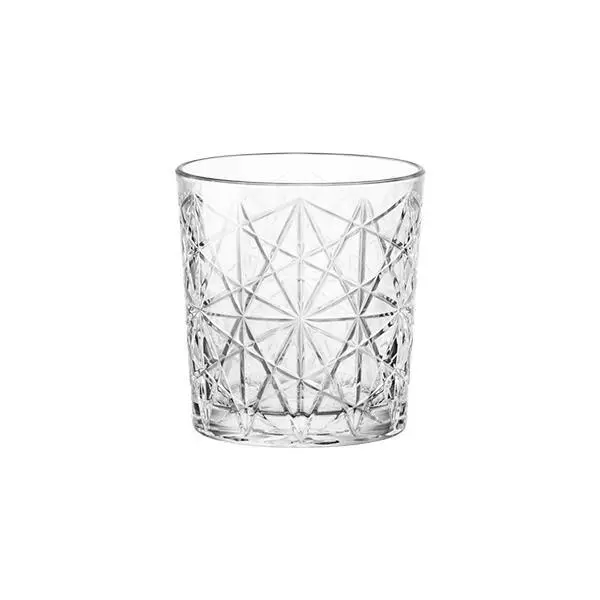 Набір склянок низьких Bormioli Rocco Bartender Lounge, 275мл, h88мм, 4шт, скло, прозорий