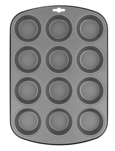 Форма для випікання мафінів Tefal Easybake baking, на 12шт, 38х27х3 см, вуглецева сталь - 2