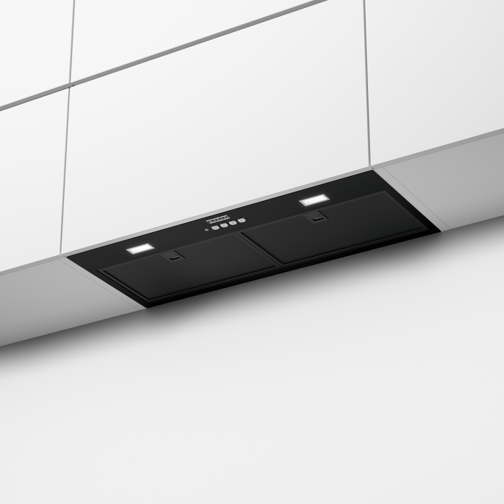 Витяжка Franke вбудовувана, 70см, 1250м.куб/год, Box Flush Basic FBFE BK A70, чорний - 2
