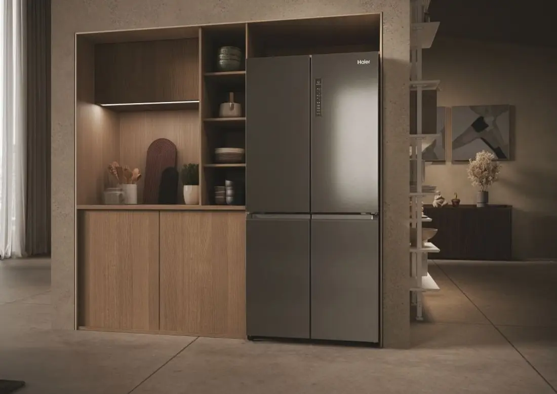 Холодильник Haier багатодверний, 181.5x83.3х65, холод.відд.-311л, мороз.відд.-156л, 4дв., А+, NF, ін - 2