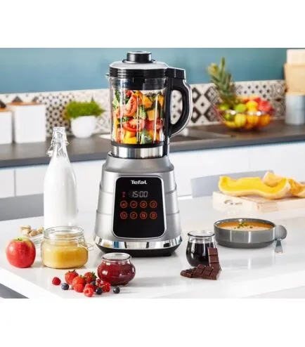 Блендер Tefal стаціонарний Ultrablend Vacuum Boost 1300Вт, чаша-2500мл, вакуумний, доп чаша 1400, ср - 2