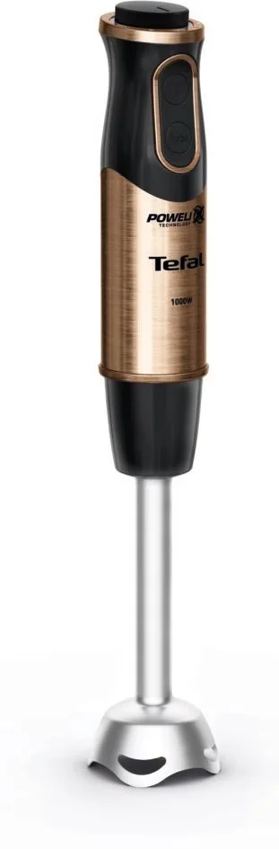 Блендер Tefal заглибний Quickchef 1000Вт, 3в1, чаша-800мл, чопер-500мл, турборежим, чорно-бронзовий - 2