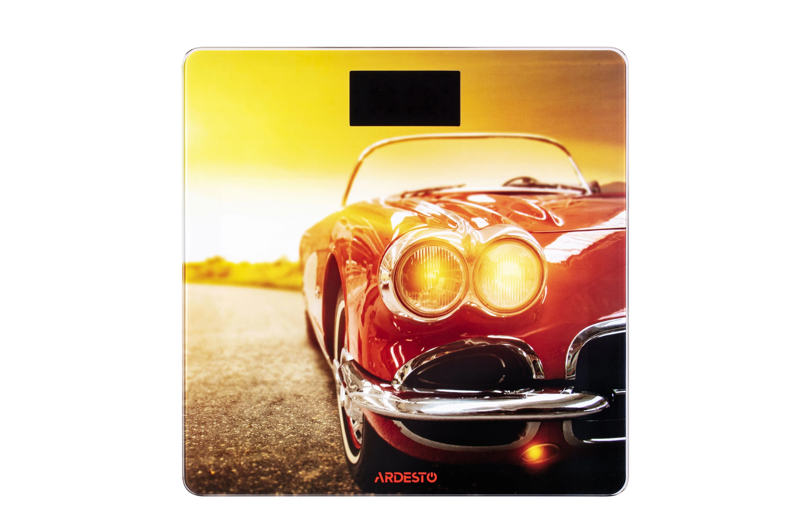 Ваги Ardesto підлогові Car, 150кг, AAAx2 в комплекті, скло, багатокольорові