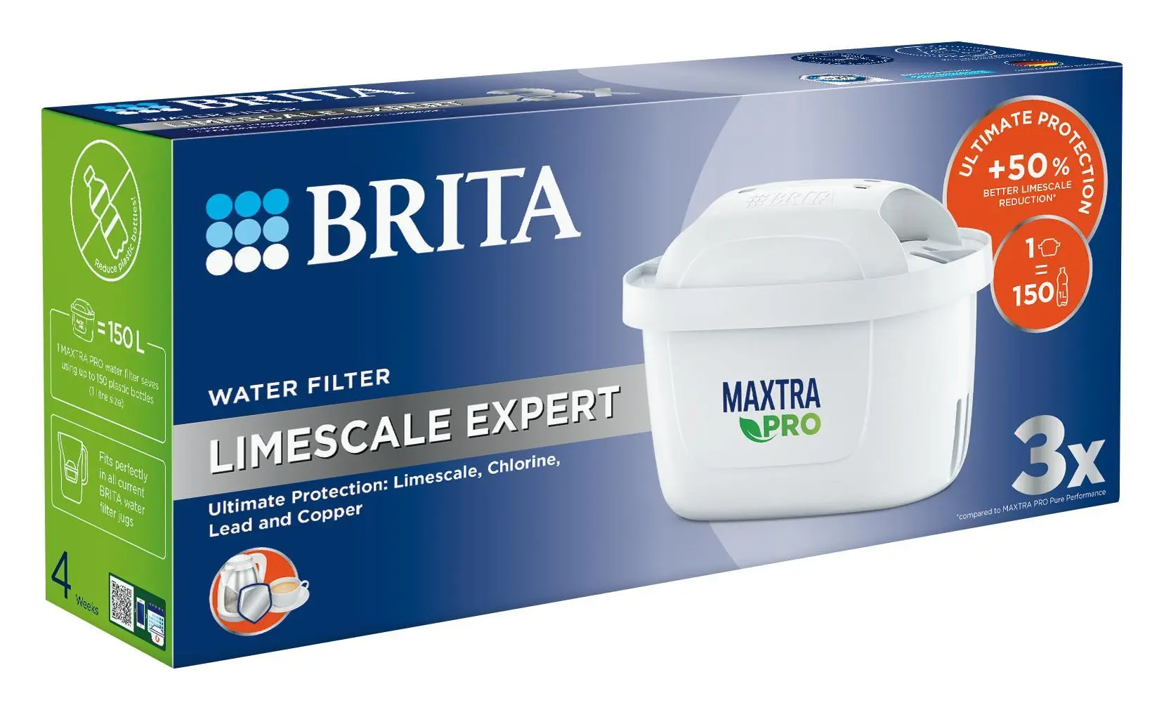 Фільтр-картридж Brita MXPro Limescale для жорсткої води 3шт - 2