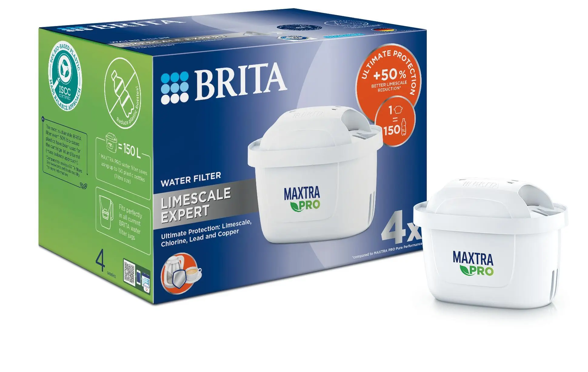 Фільтр-картридж Brita MXPro Limescale для жорсткої води 4шт - 2