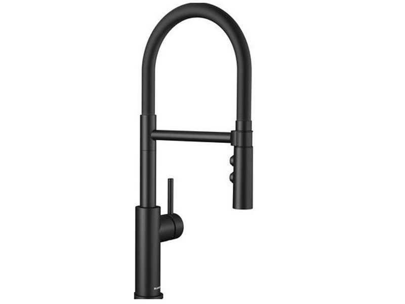 Змішувач кухонний Blanco - CATRIS-S Flexo black matt 525793