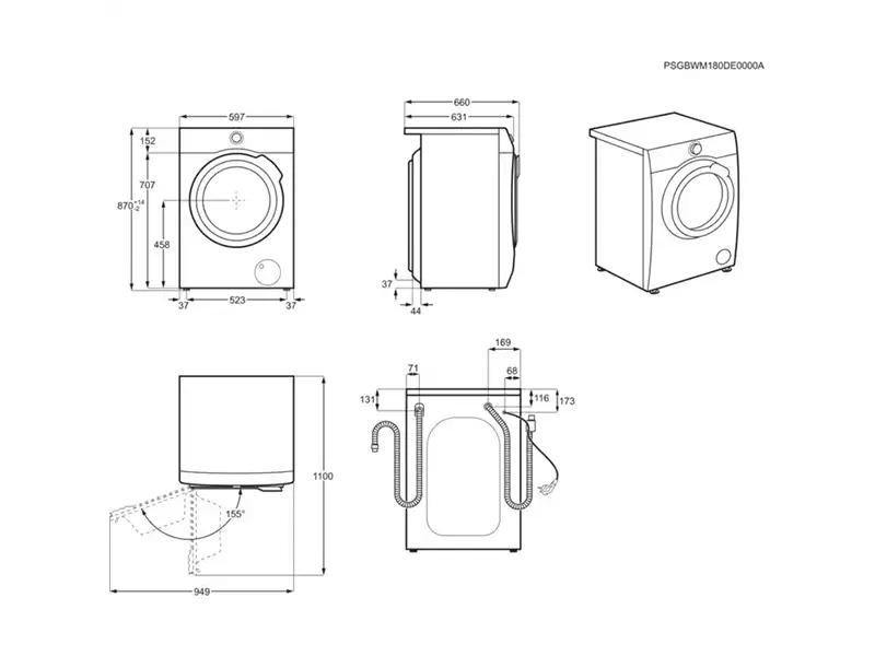 Пральна машина Electrolux - EW 9 W 161 BUC - 2